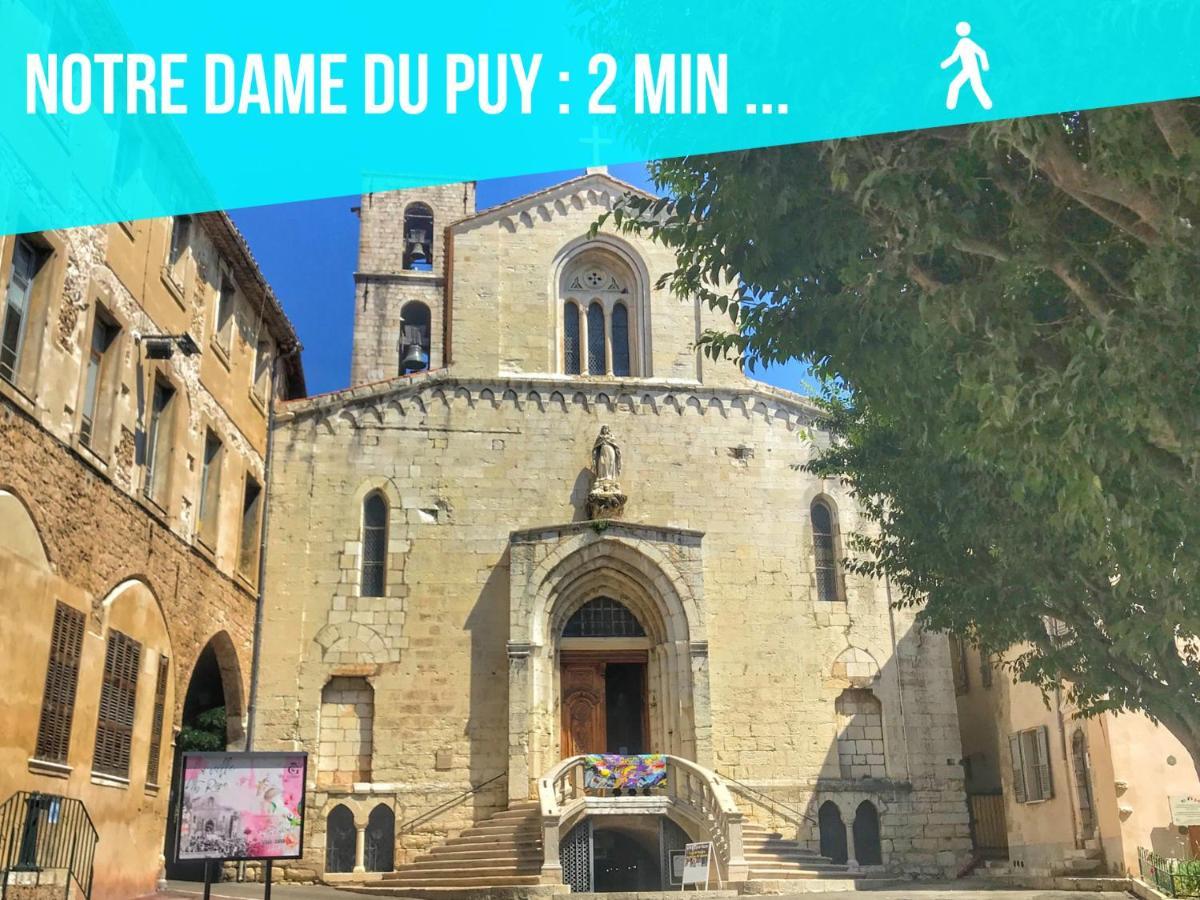 Parking Prive - Vue Mer - Wifi - Centre Historique 格拉斯 外观 照片